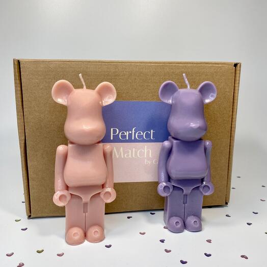 Подарочный набор «Идеальное совпадение» (Perfect Match), цвет розовый + фиолетовый