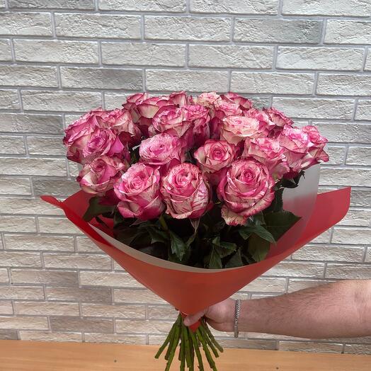 25 Роза Эквадор 60 см