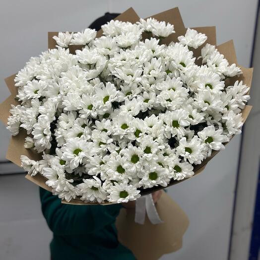 Букет из кустовых хризантема