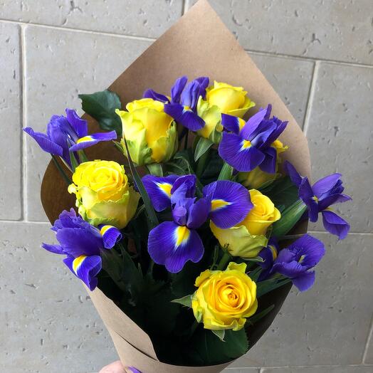 Bouquet of irises