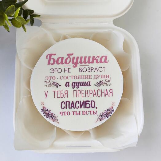 Бенто- торт для бабушки
