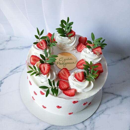 Торт Черничный 8 марта