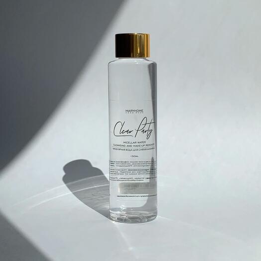 Мицелярная вода Clear PartyMicellar water cleansing and make-up remover