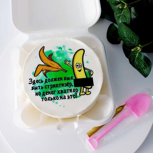Бенто-торт с печатью