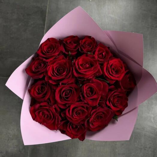 Букет красных роз Ever Red Roses