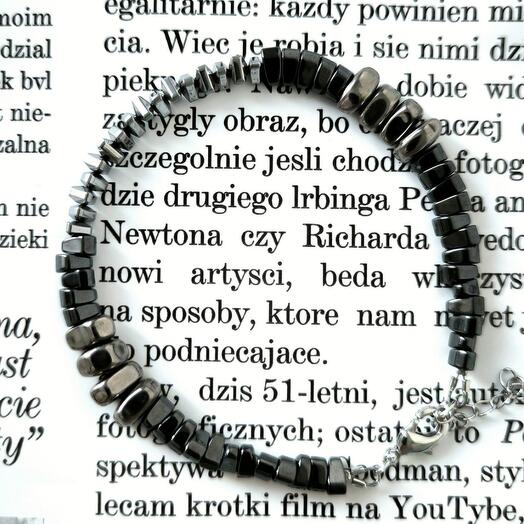 Браслет Гематиты