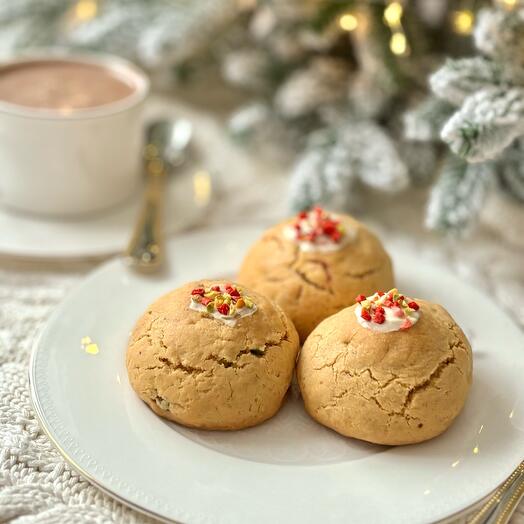 Печенье Нью Йорк Кукис (New York Cookies) Фисташка Малина