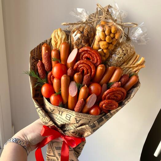 Букет с закусками Милаш