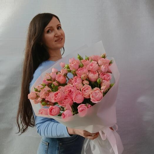 Букет кустовых роз 1😍