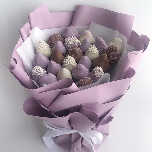 Клубника в шоколаде букет М💜подарок маме