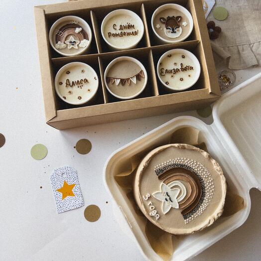 Бенто-торт + cake to go mini набор для малыша
