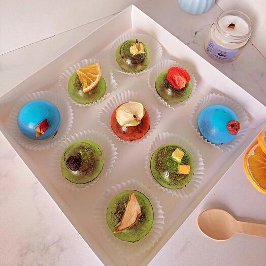 💥🫖☕️🔝🔥 Подарочный набор чайных бомбочек ( каждая на чайник 700 мл) в подарок на день рождения / праздник