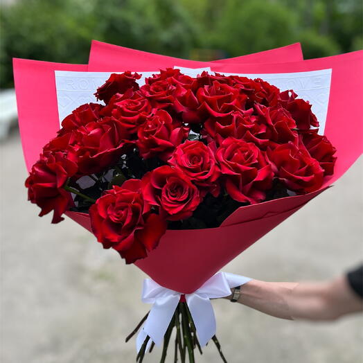 Розы 31 штука французская