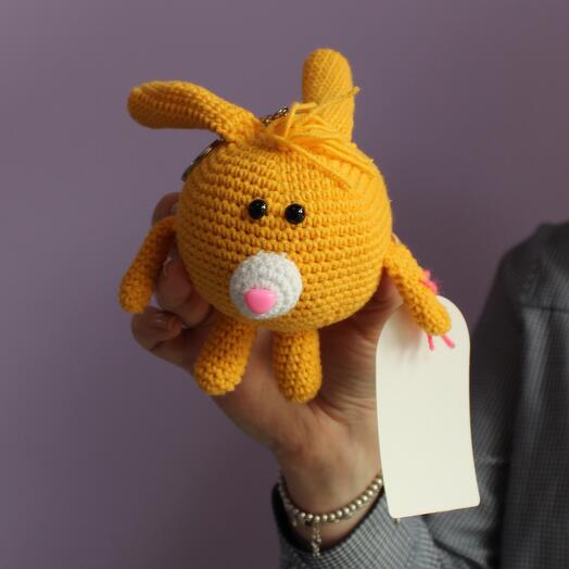 Игрушка-брелок ручной работы, Кроль
