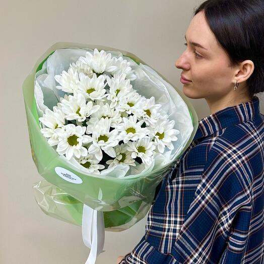 Летний луг-букет из стойких хризантем
