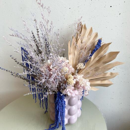 Composition of dried flowers Little Happiness