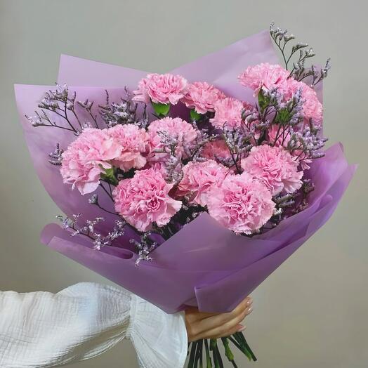 "Нежность в сиреневом" + открытка