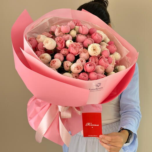 Букет «розовая нежность»