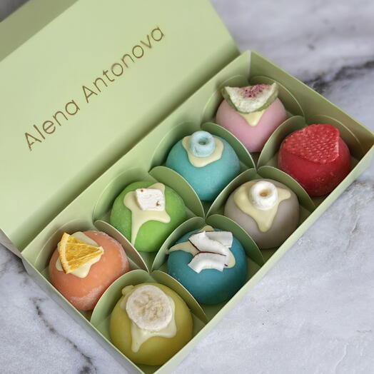 Моти набор ассорти 8 вкусов подарок маме |  моти для мамы