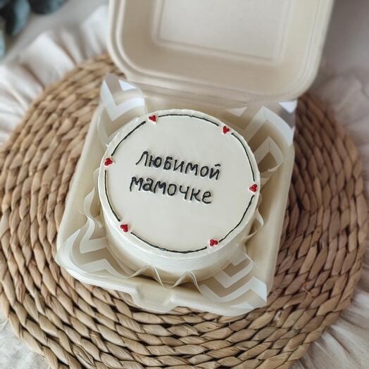 Бенто торт Любимой мамочке
