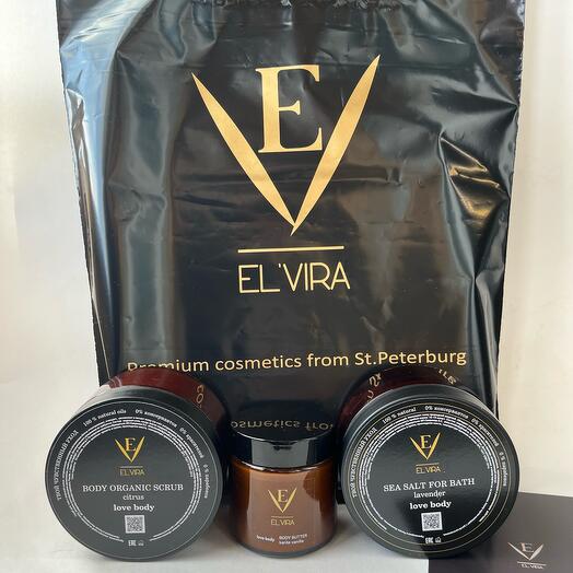 ELVIRA body cosmetics gift set, a gift for a woman, girlfriend, colleague, birthday, girlfriend, corporate
