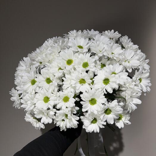 Букет из 9 хризантем