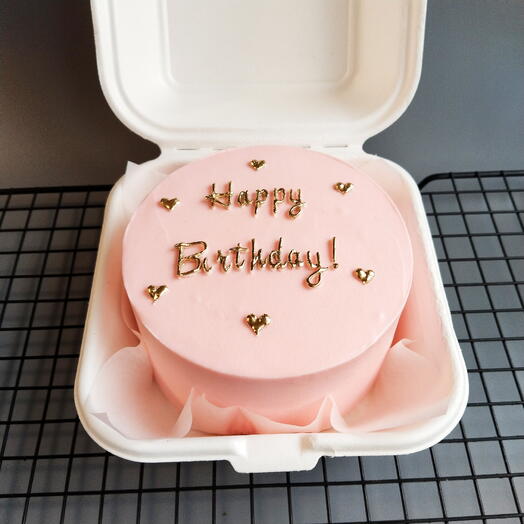 Бенто-торт Happy birthday на день рождения