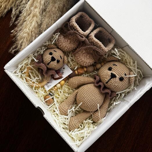 Набор «Медвежонок ласковое прикосновение»🐻