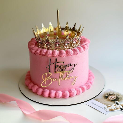 Торт 2 кг с короной