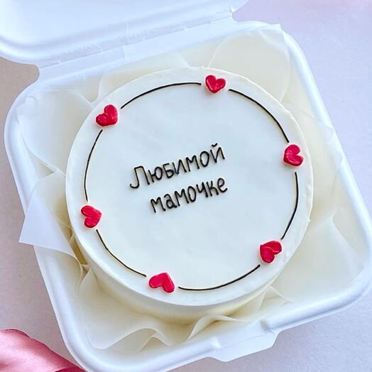 Бенто торт Любимой мамочке на день мамы