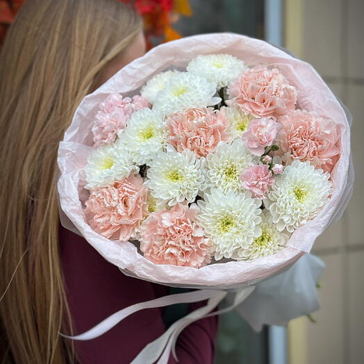Букет в нежных оттенках