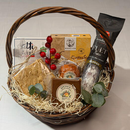 Подарочный набор с сырами