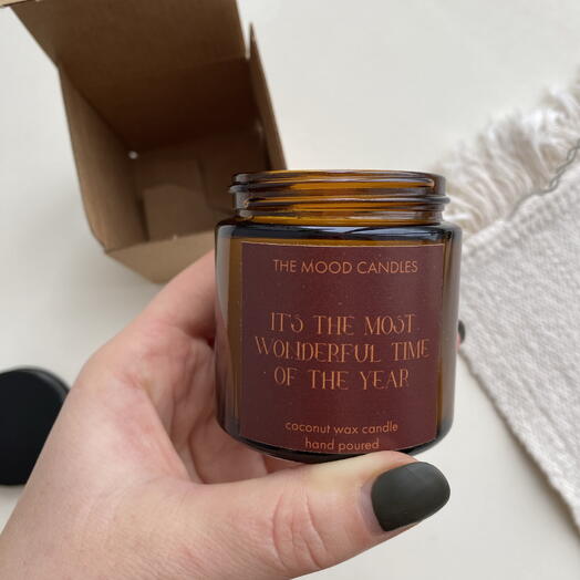 Свеча с ароматом «Имбирный пряник»