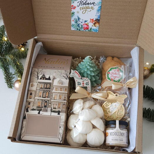 Подарочный бокс "Зимнее чаепитие"