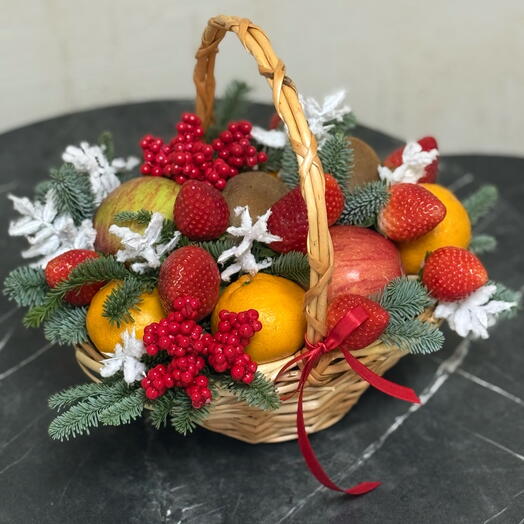 Корзиночка с фруктами и Нобелесом