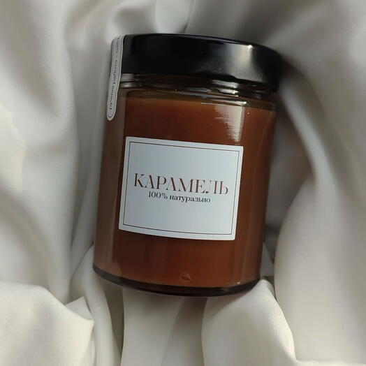 Сливочная соленая карамель в баночке 🤎