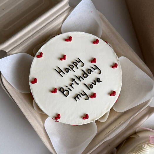 Бенто торт HAPPY BIRTHDAY MY LOVE 😍