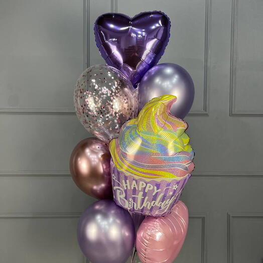 Фонтан на день рождения для девушки «Sweet birthday»