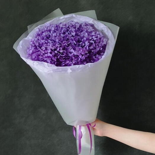 Сиреневая гортензия стабилизированная 💜