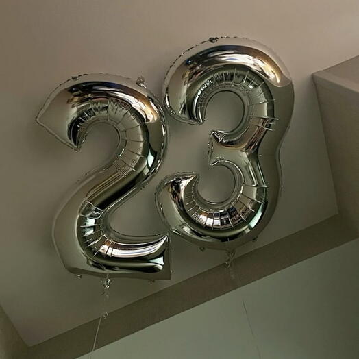 Шары цифры 23