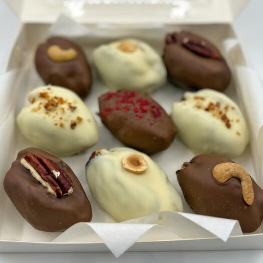 Финики в шоколаде с начинкой