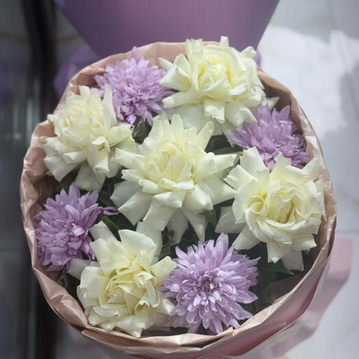 Simple Rose Bouquet N-162