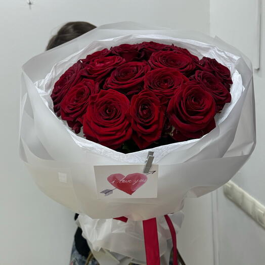 15 роз для любимой 🌹