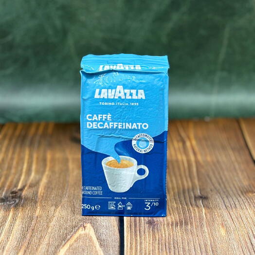Молотый кофе без кофеина Lavazza Decaffeinato