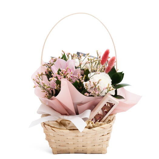 Чайно-кофейная Корзина «Белая симфония» Кантата