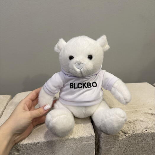 Мишка белый blckbo🤍