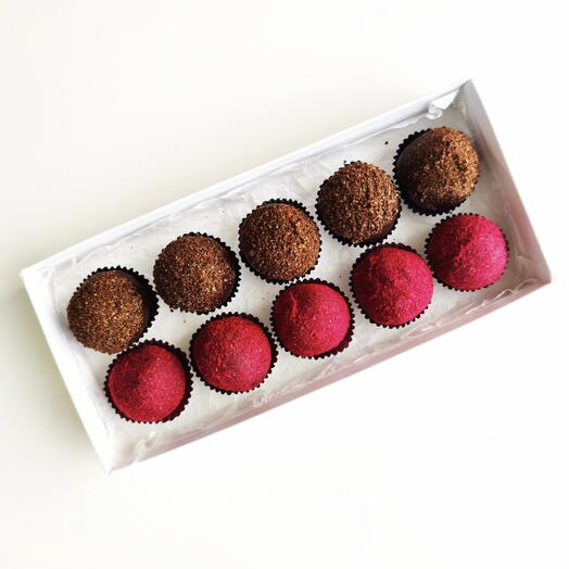Sugar-Free Dark Chocolate Truffles, Box of 10