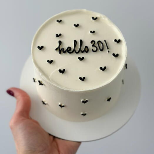 Бенто торт Hello 30