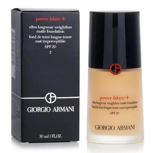 АRMANI Power Fabric Тональный крем для лица SPF 25, 2 тон