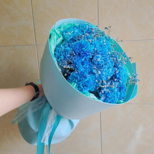 Букет из хризантемы😍💙